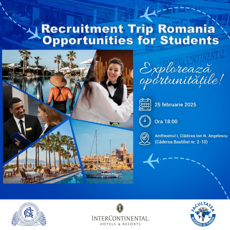 Vizită tematică – întâlnirea studenților cu reprezentanții IHG Hotels Malta